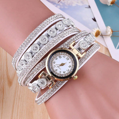 Stylish Circle Bracelet Watch for Women