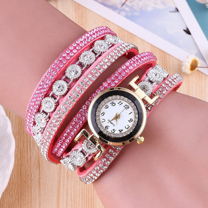 Stylish Circle Bracelet Watch for Women