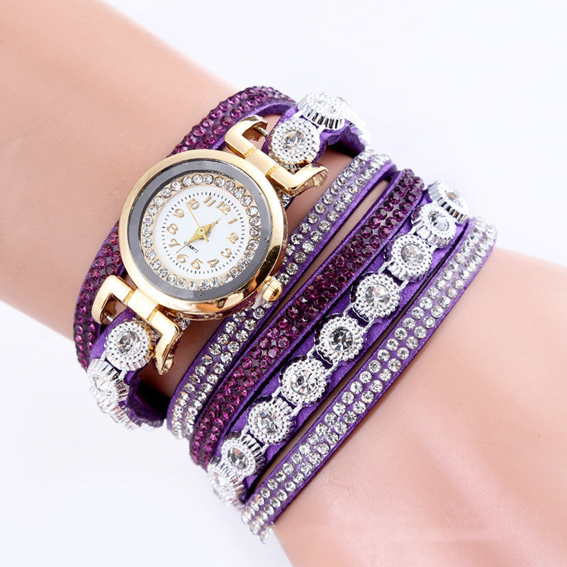 Stylish Circle Bracelet Watch for Women
