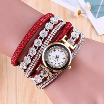 Stylish Circle Bracelet Watch for Women