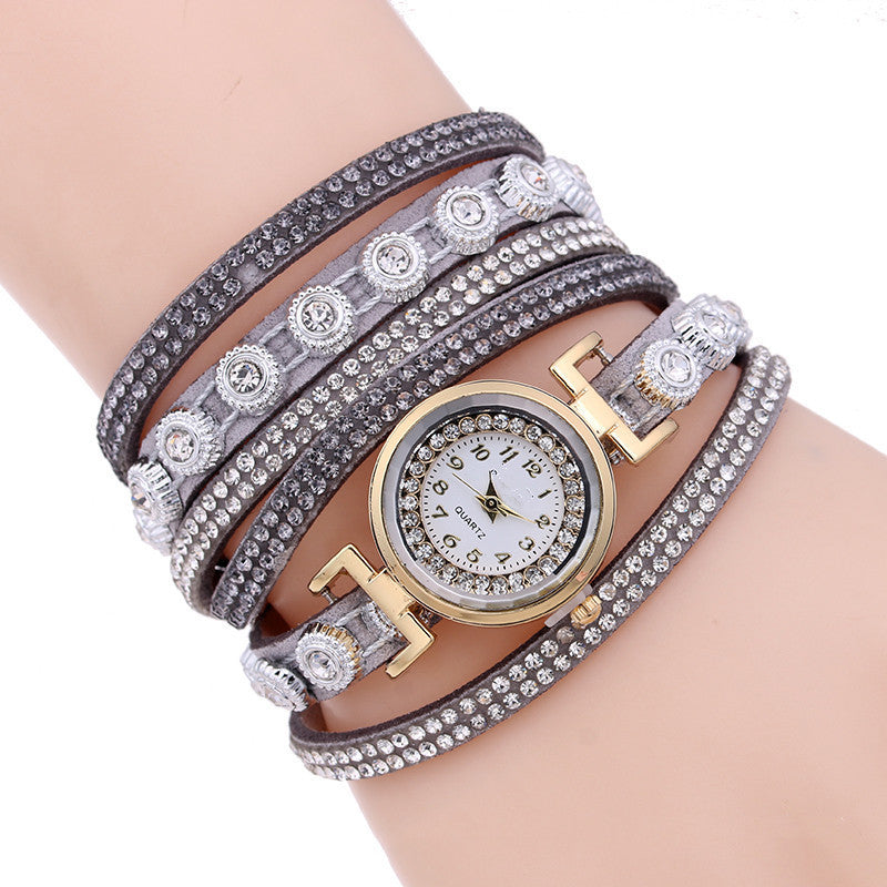 Stylish Circle Bracelet Watch for Women