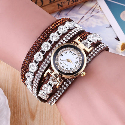 Stylish Circle Bracelet Watch for Women